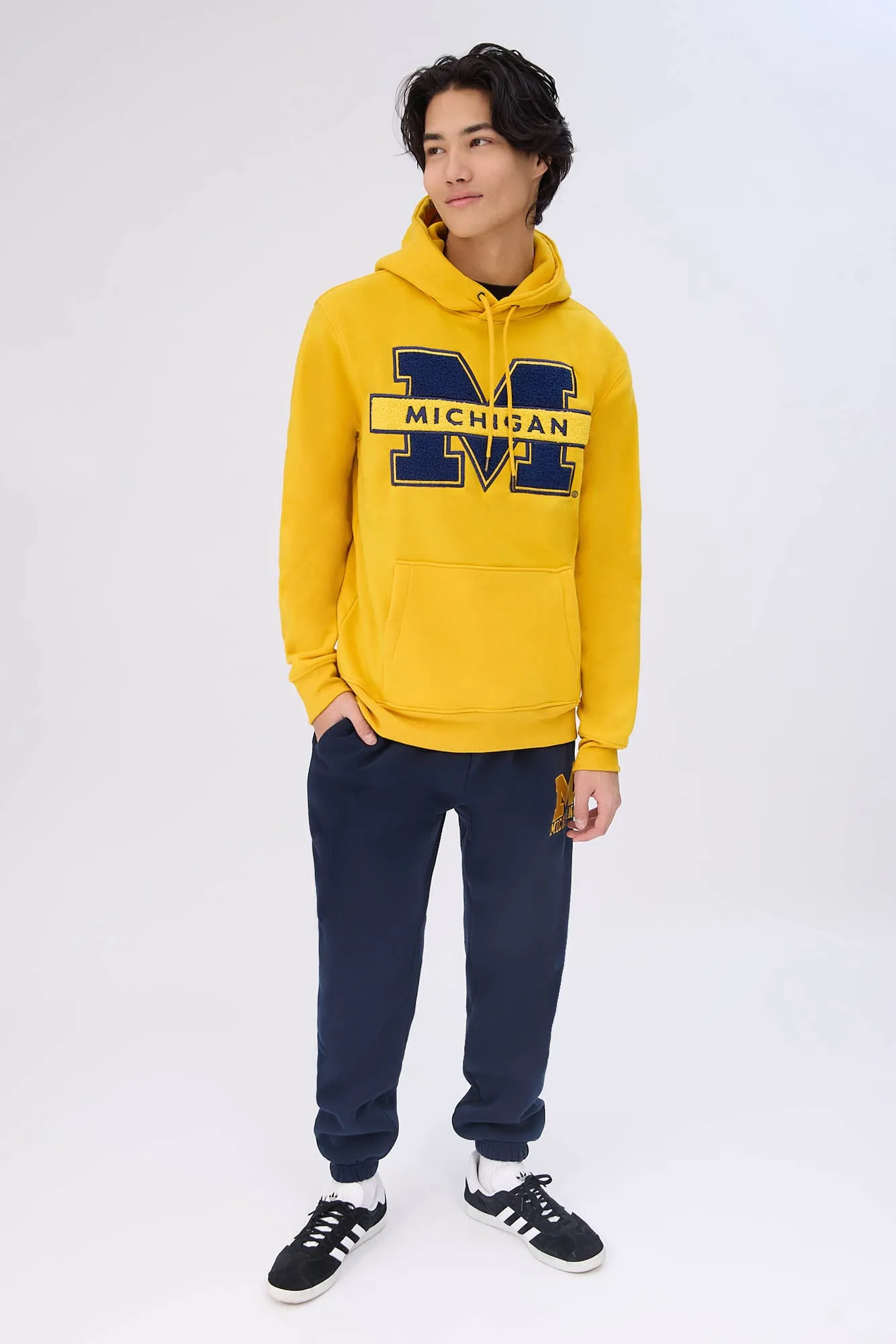 Michigan M Chenille Graphic Hoodie sold by Bluenotes product image thumbnail 4