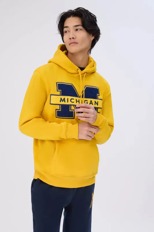 Michigan M Chenille Graphic Hoodie sold by Bluenotes