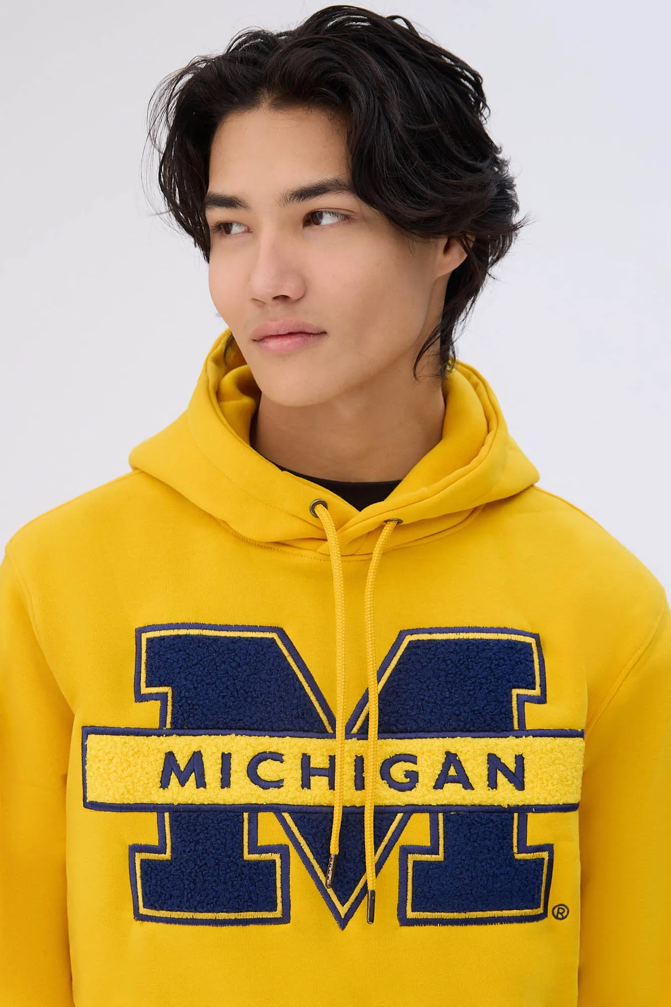 Michigan M Chenille Graphic Hoodie sold by Bluenotes product image thumbnail 2