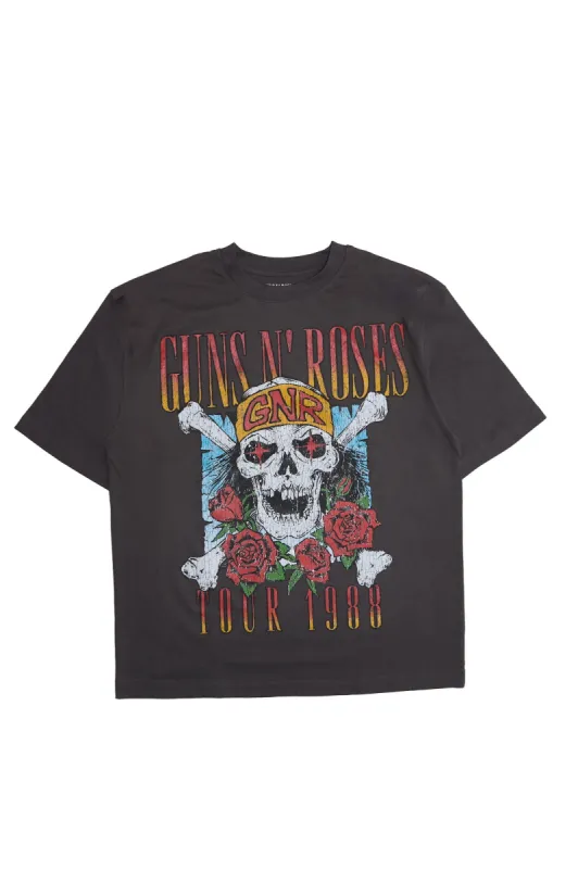 Guns N' Roses Graphic Oversized Tee sold by Bluenotes