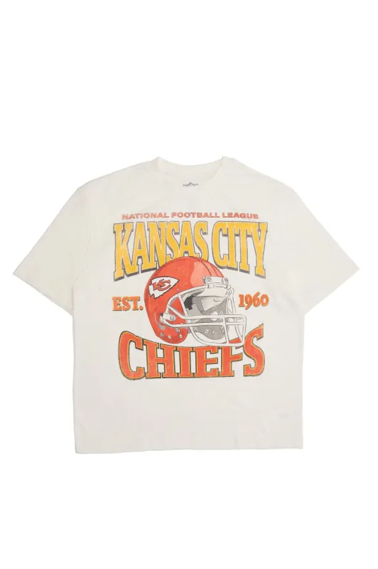 Kansas City Chiefs Graphic Oversized Tee sold by Bluenotes