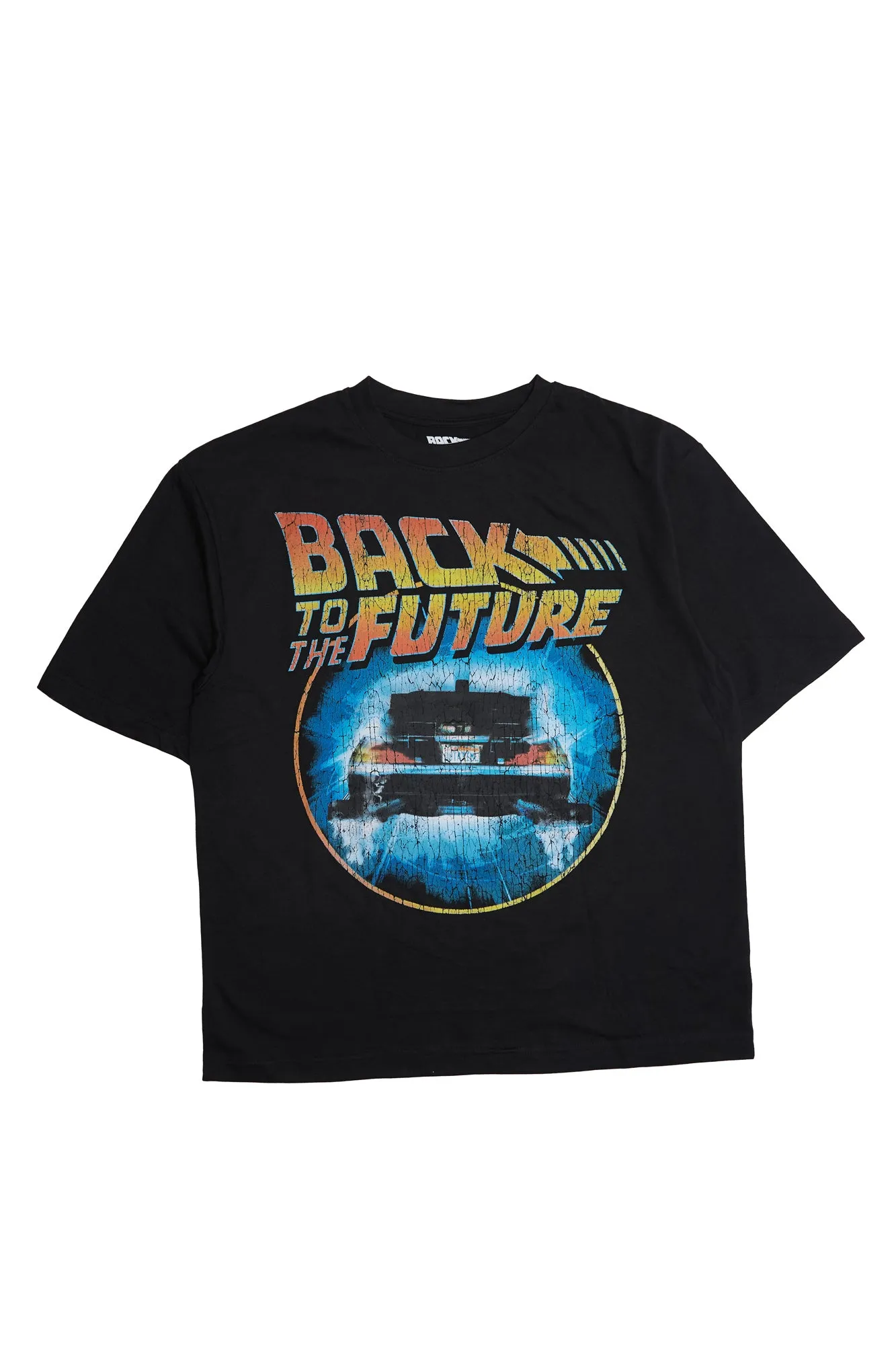 Back To The Future Graphic Oversized Tee sold by Bluenotes