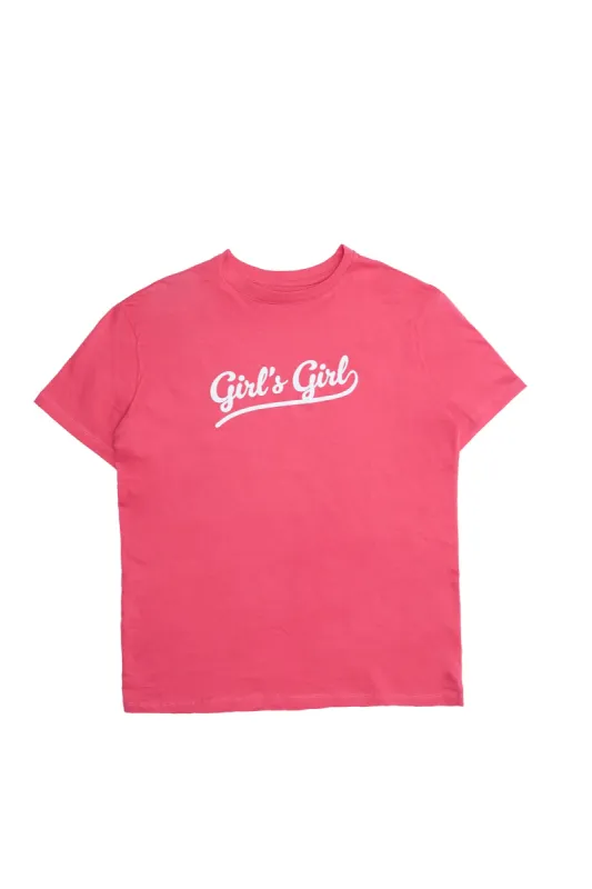 Girl's Girl Graphic Boyfriend Tee sold by Bluenotes