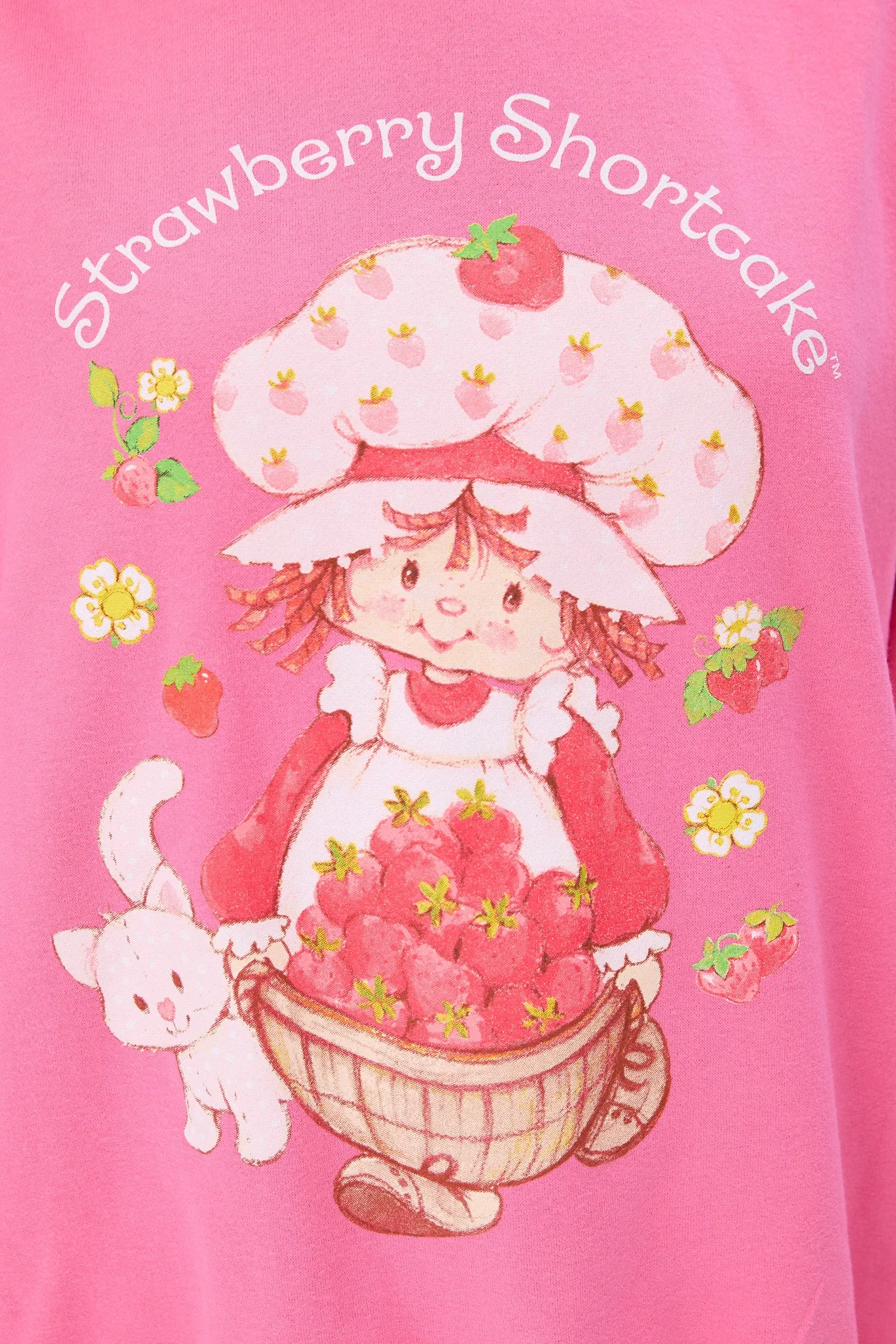 Strawberry Shortcake Graphic Crew Neck Sweatshirt sold by Bluenotes product image thumbnail 3