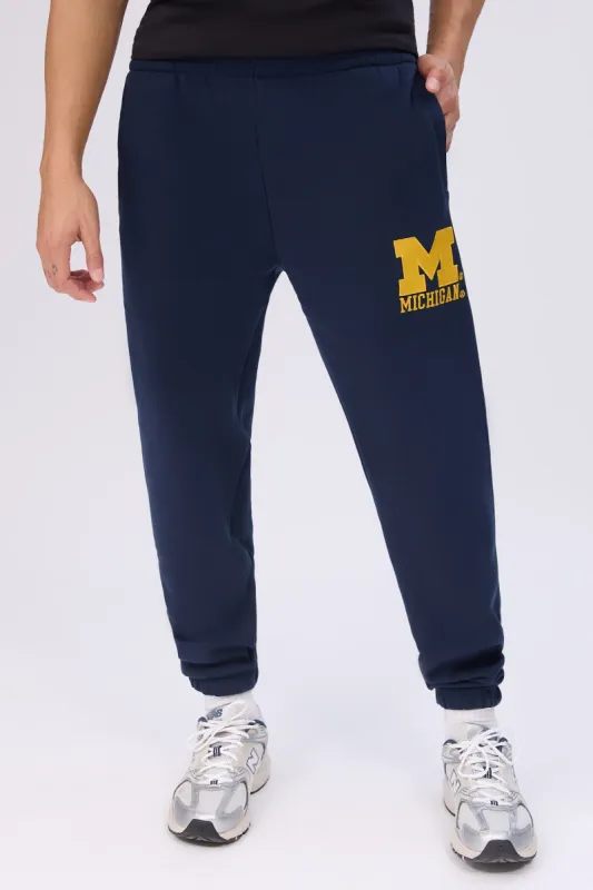 Michigan M Embroidered Jogger sold by Bluenotes