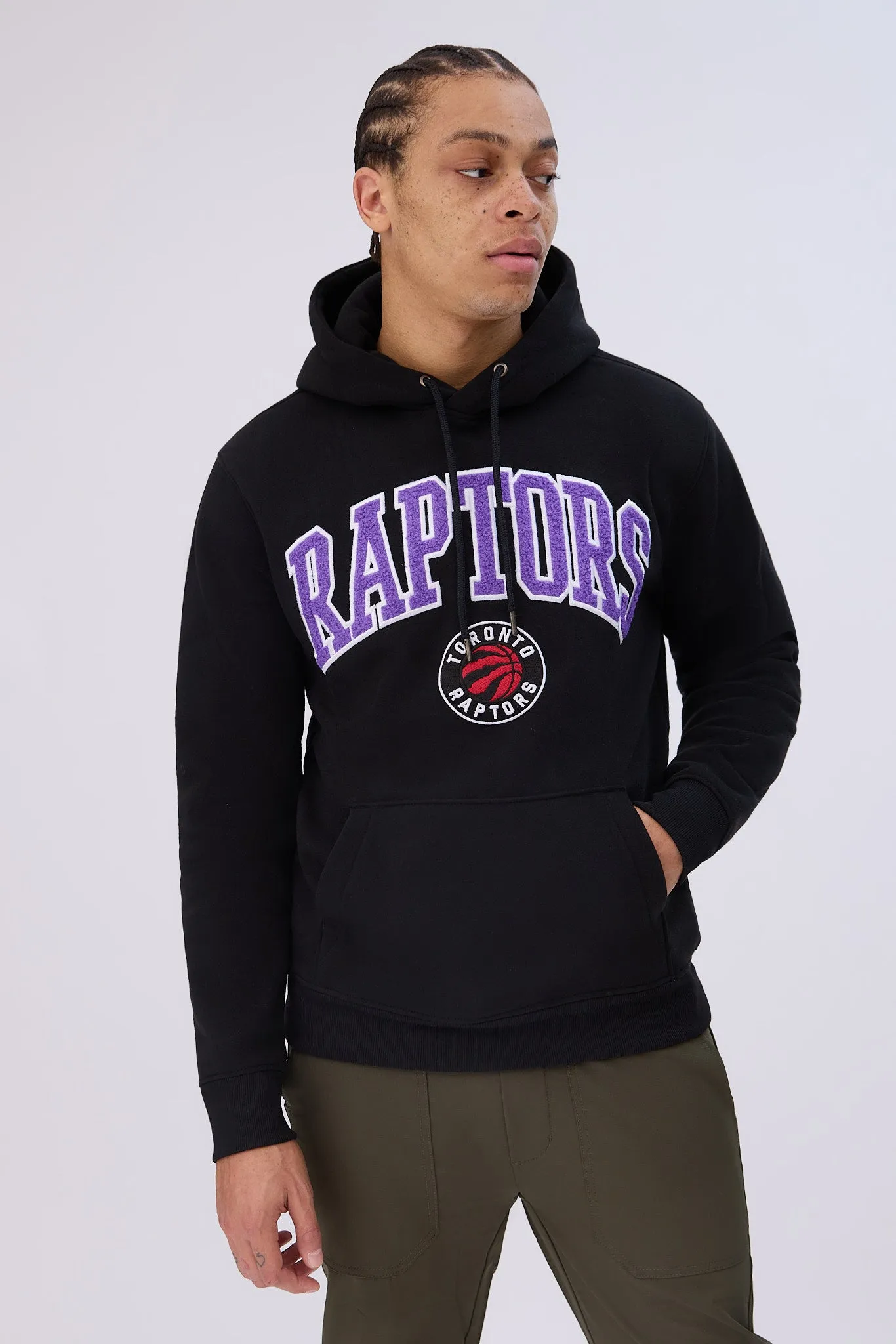 Toronto Raptors Chenille Graphic Hoodie sold by Bluenotes
