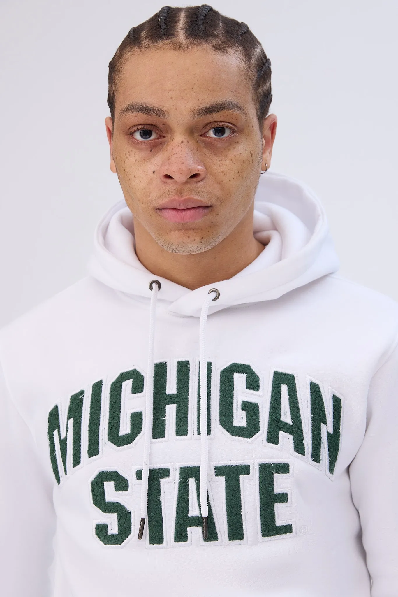 Michigan State Chenille Graphic Hoodie sold by Bluenotes product image thumbnail 2