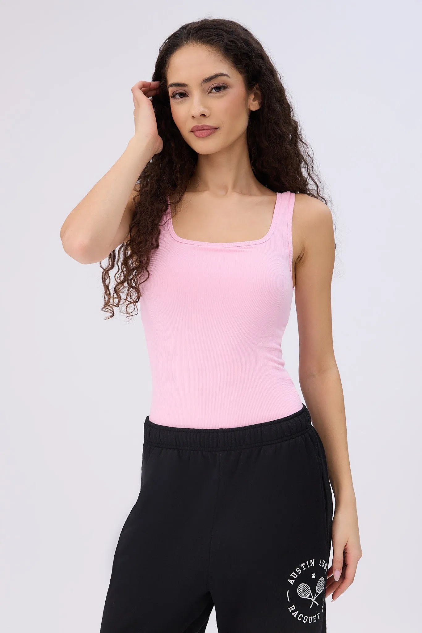 Ribbed Knit Tank Bodysuit sold by Bluenotes