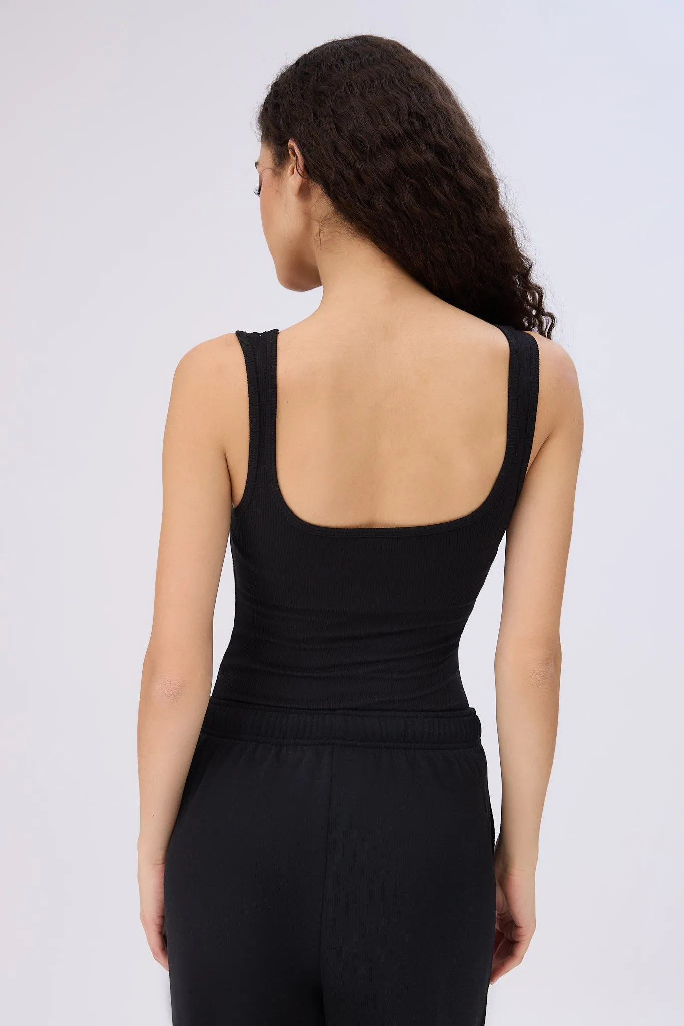 Ribbed Knit Tank Bodysuit sold by Bluenotes product image thumbnail 5