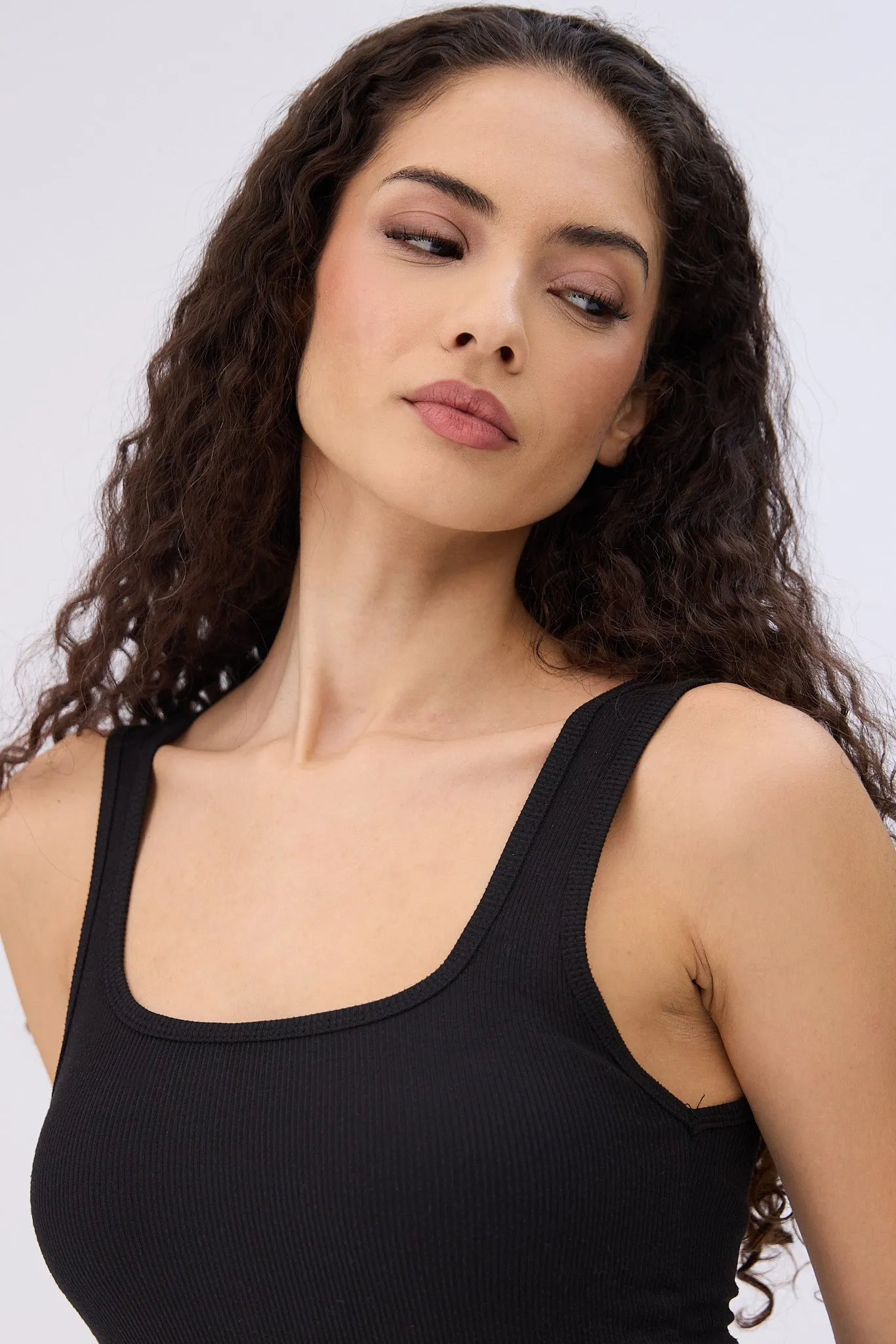 Ribbed Knit Tank Bodysuit sold by Bluenotes product image thumbnail 4