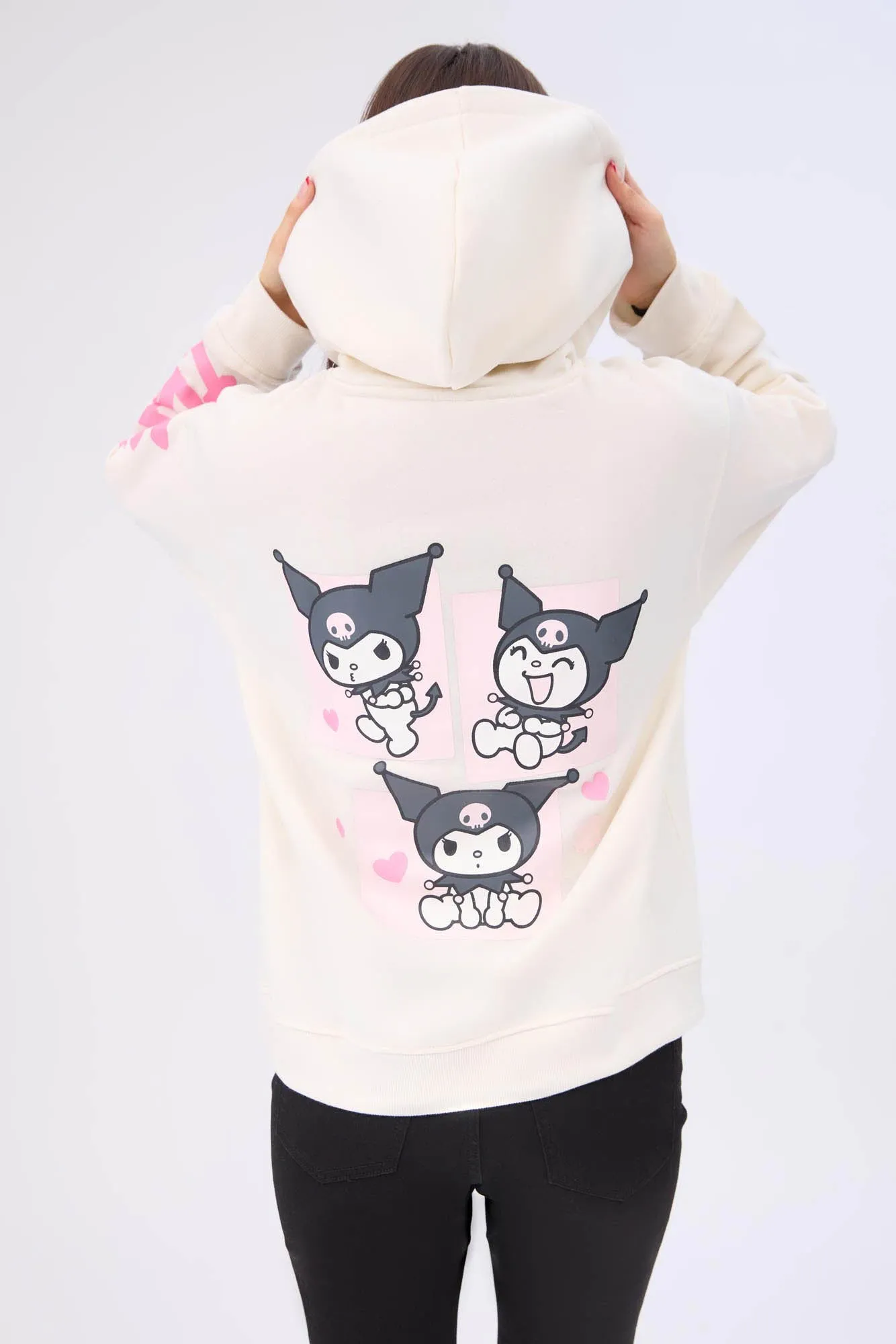 Kuromi Graphic Hoodie sold by Bluenotes product image thumbnail 2