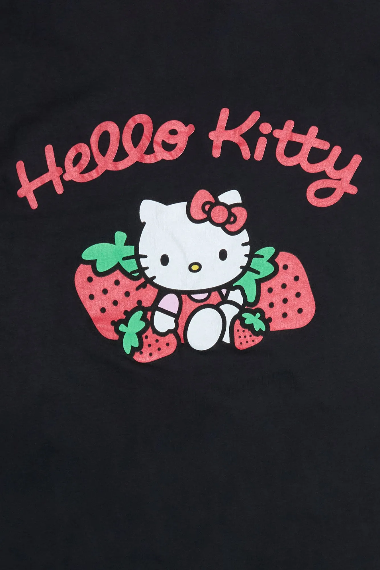 Hello Kitty Strawberry Graphic Tee sold by Bluenotes product image thumbnail 2