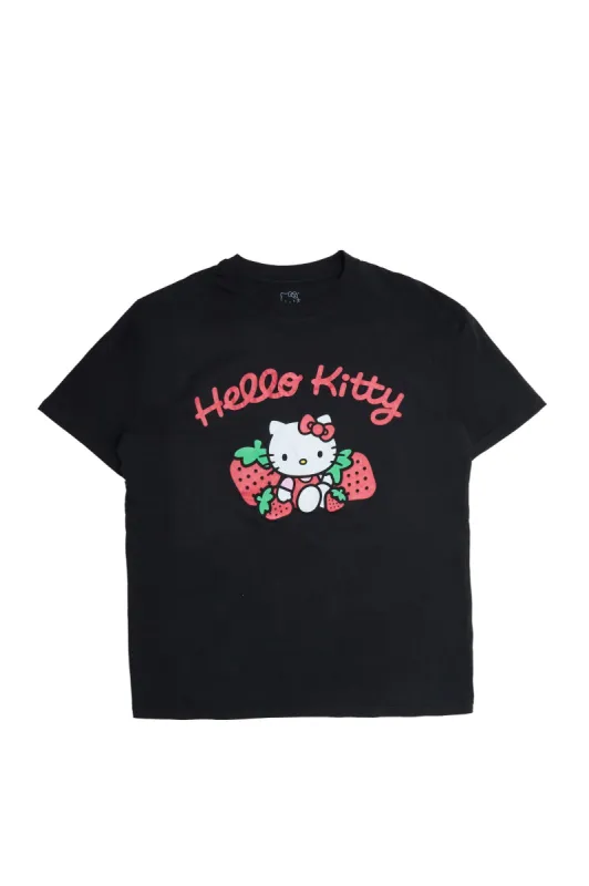 Hello Kitty Strawberry Graphic Tee sold by Bluenotes