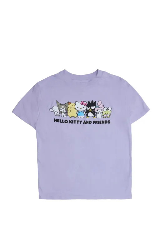 Hello Kitty And Friends Graphic Relaxed Tee sold by Bluenotes