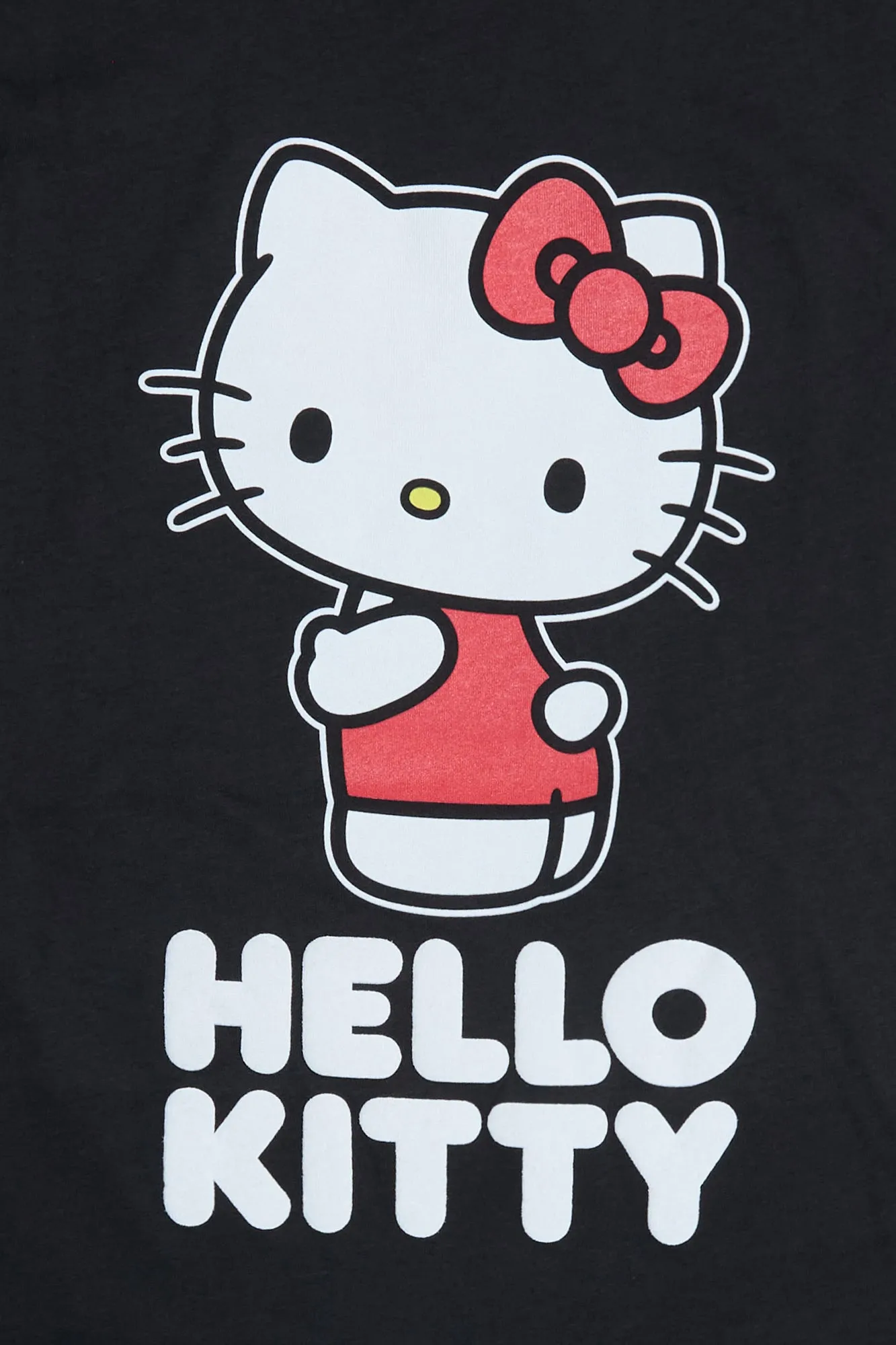 Hello Kitty Puff Print Graphic Relaxed Tee sold by Bluenotes product image thumbnail 2