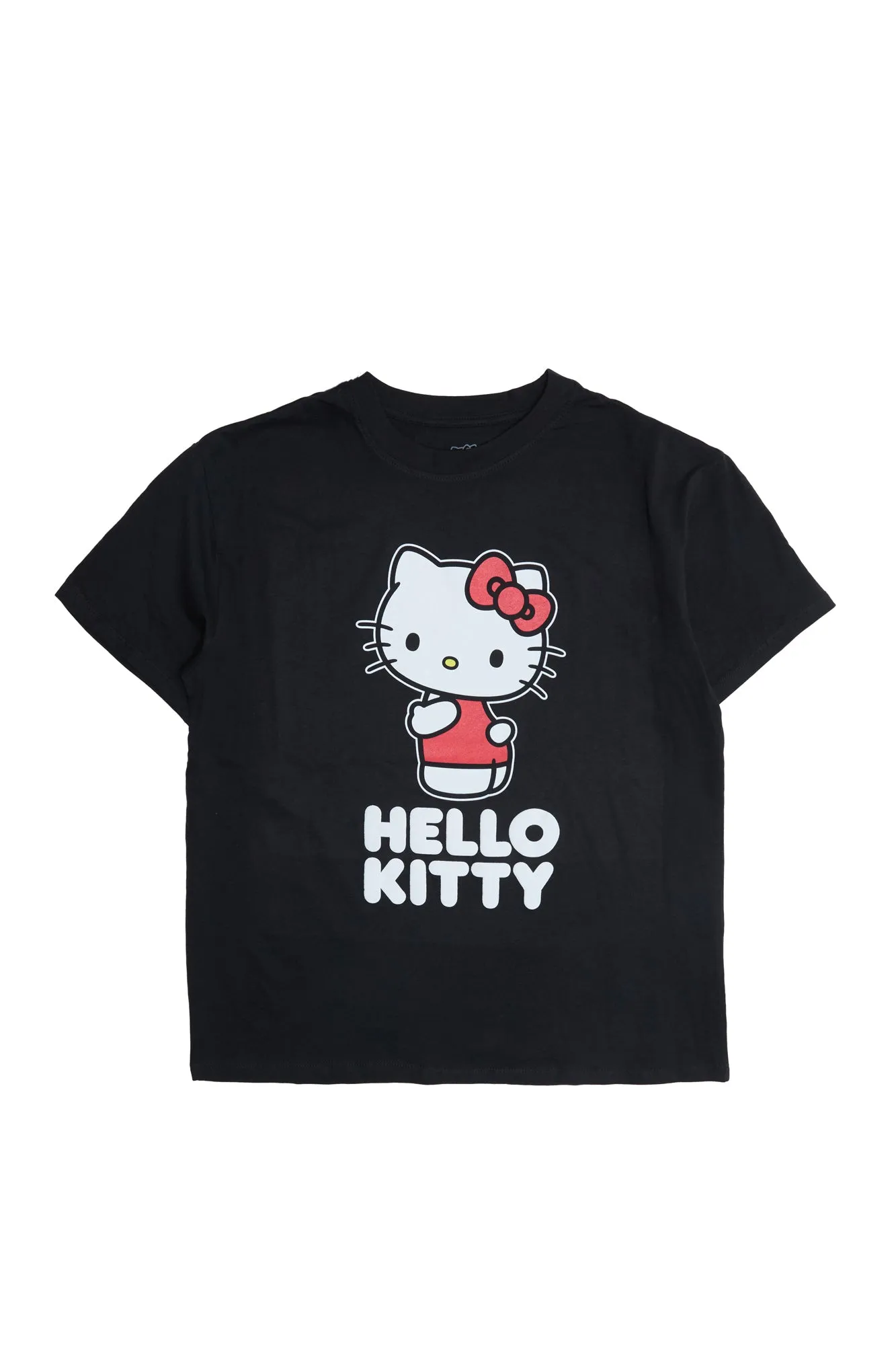 Hello Kitty Puff Print Graphic Relaxed Tee sold by Bluenotes