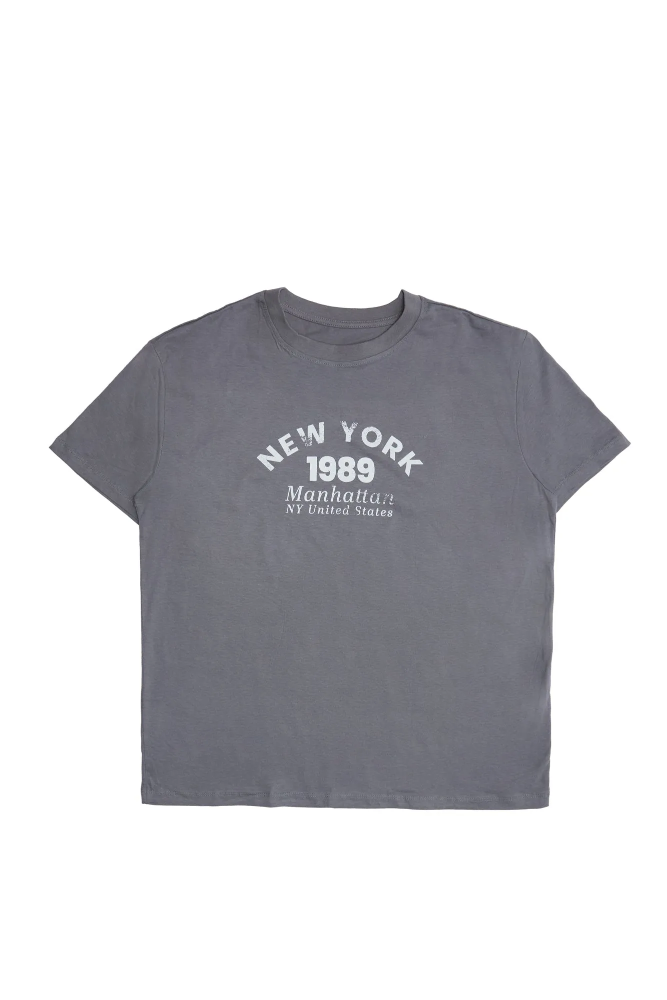 New York 1989 Graphic Boyfriend Tee sold by Bluenotes