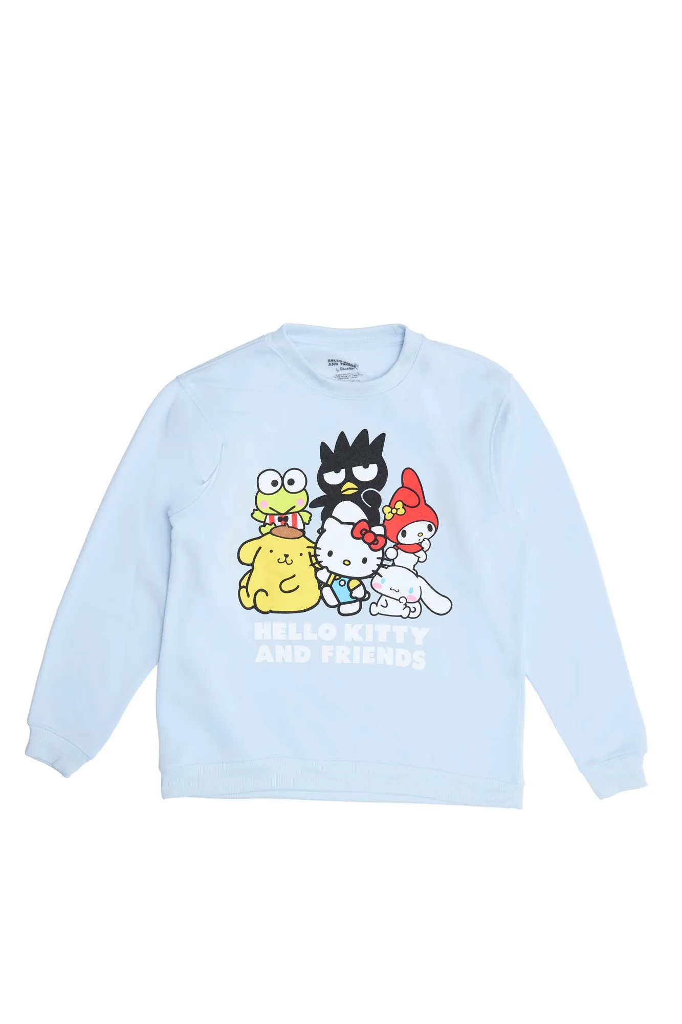 Hello Kitty And Friends Graphic Crew Neck Sweatshirt sold by Bluenotes