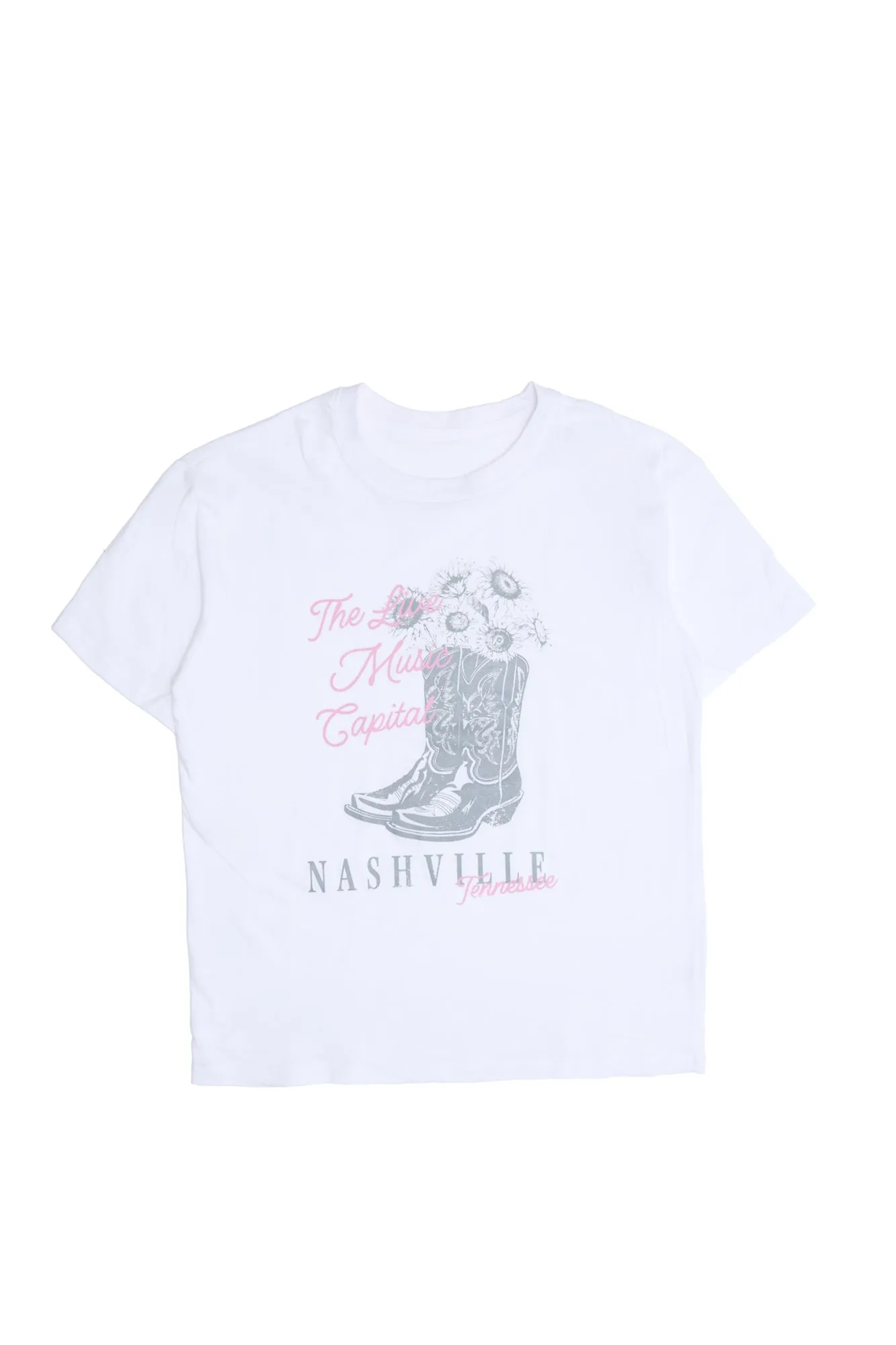 Nashville Tennessee Graphic Boyfriend Tee sold by Bluenotes