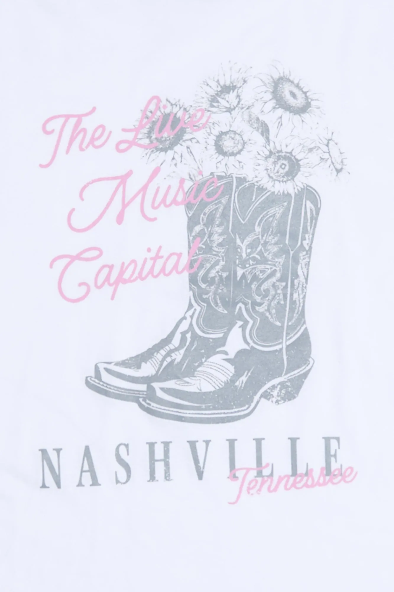 Nashville Tennessee Graphic Boyfriend Tee sold by Bluenotes product image thumbnail 2