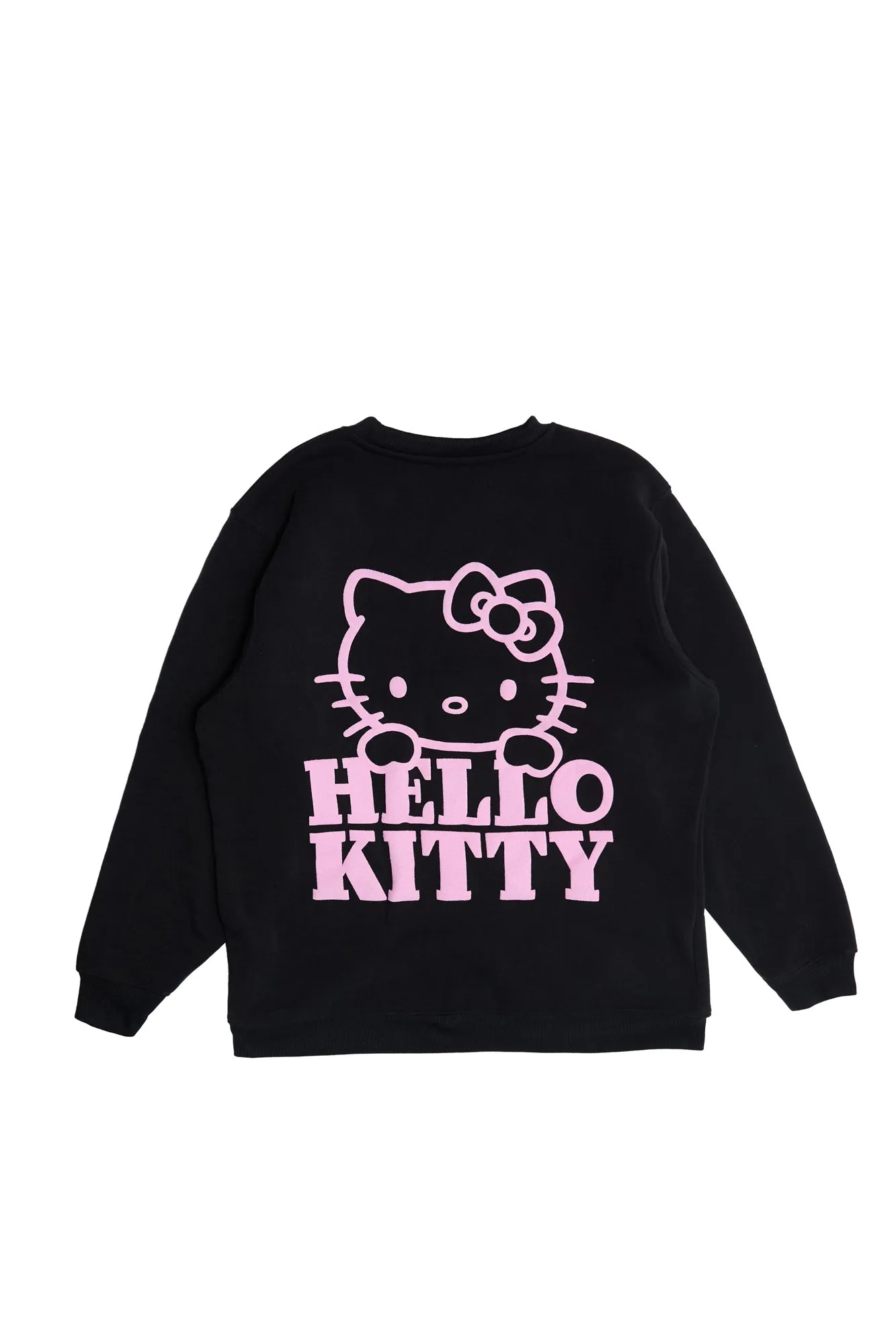 Hello Kitty Graphic Neon Puff Print Crew Neck Sweatshirt sold by Bluenotes product image thumbnail 2