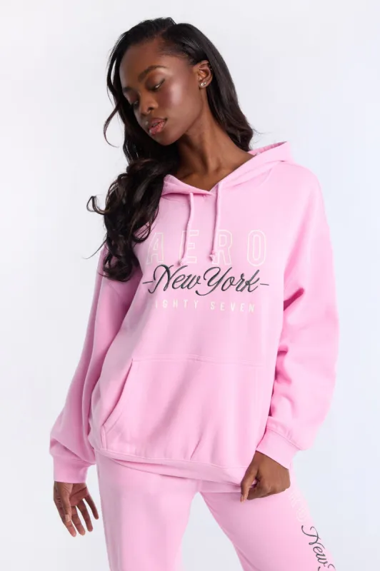 AERO Graphic Boyfriend Hoodie sold by Bluenotes