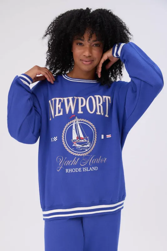 Graphic Crew Neck Sweatshirt sold by Bluenotes