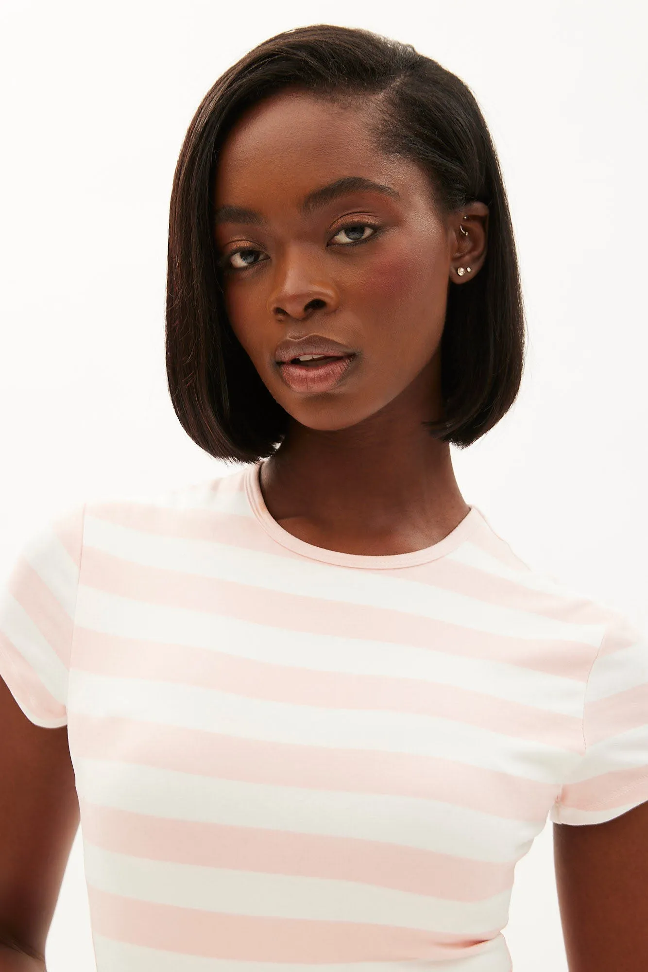 Super Soft Short Sleeve Crew Neck Bodysuit sold by Bluenotes product image thumbnail 3