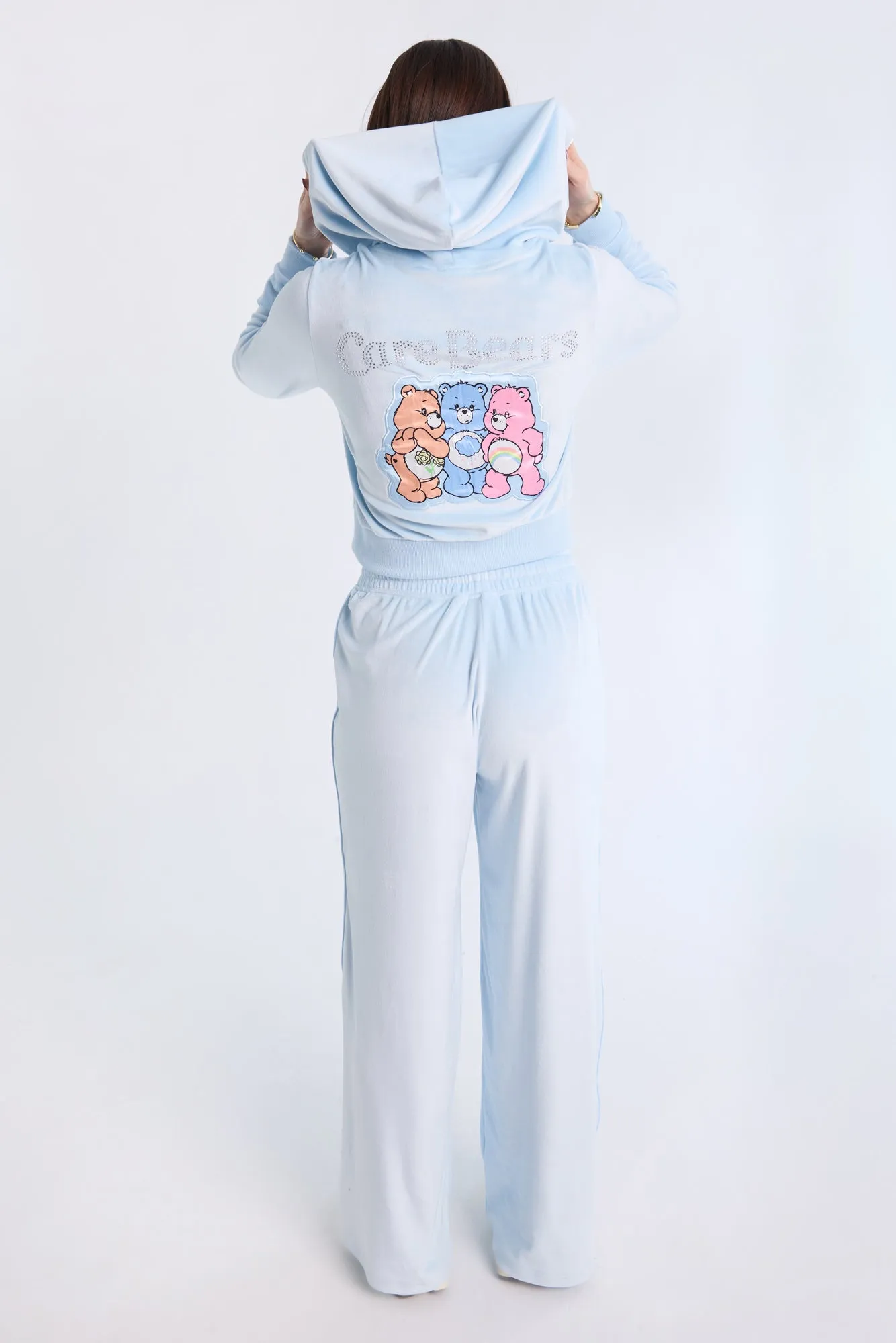 Care Bears Rhinestones Velour Zip-Up Hoodie And Sweatpants 2-Piece Set sold by Bluenotes product image thumbnail 3