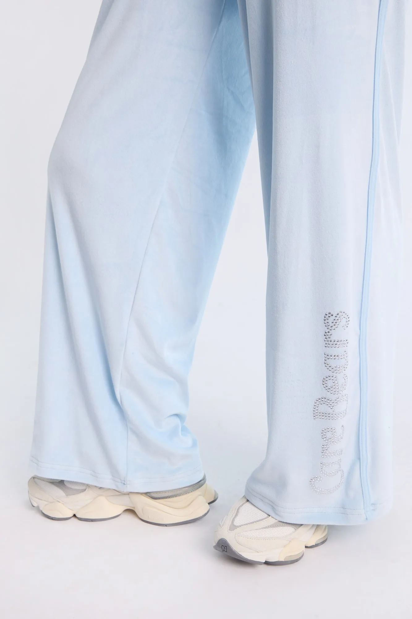 Care Bears Rhinestones Velour Zip-Up Hoodie And Sweatpants 2-Piece Set sold by Bluenotes product image thumbnail 4