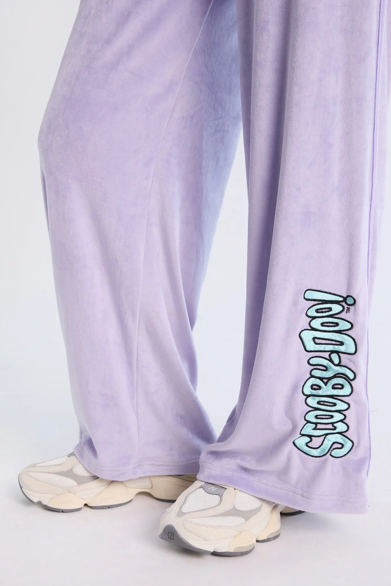 Scooby-Doo Velour Zip-Up Hoodie And Sweatpants 2-Piece Set sold by Bluenotes product image thumbnail 4
