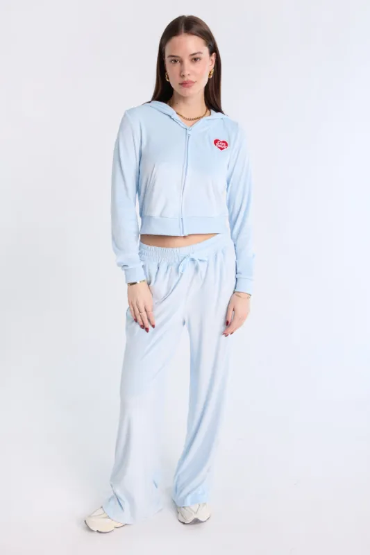 Care Bears Rhinestones Velour Zip-Up Hoodie And Sweatpants 2-Piece Set sold by Bluenotes