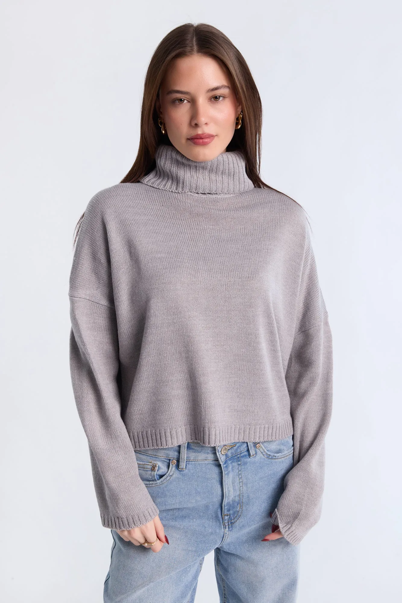 Relaxed Turtleneck Sweater sold by Bluenotes
