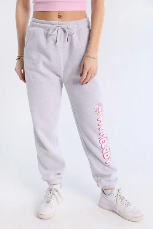 My Melody Graphic Relaxed Jogger sold by Bluenotes