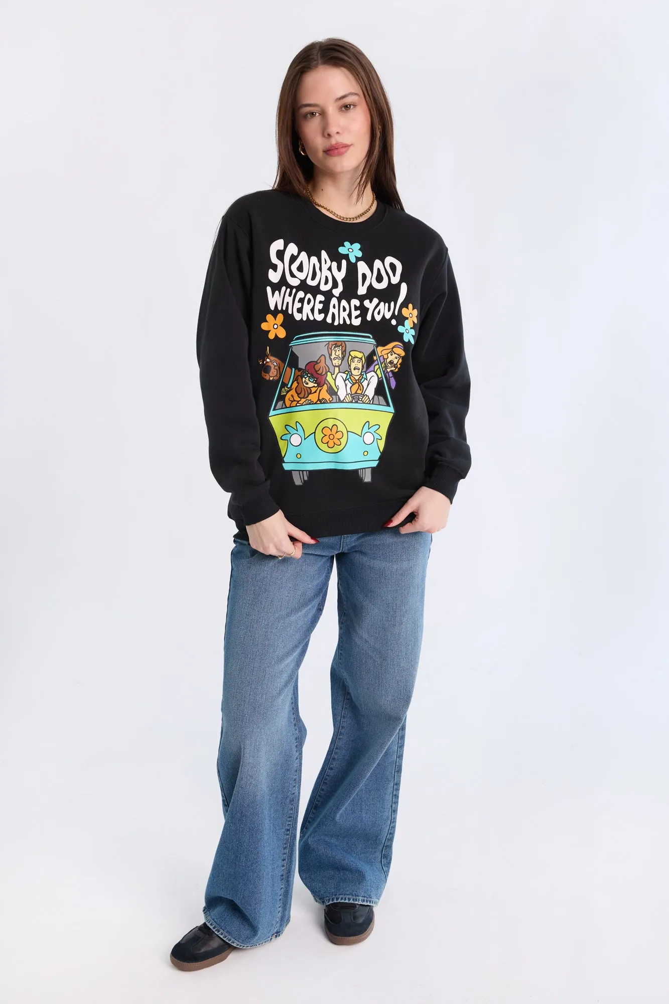 Scooby-Doo Graphic Crew Neck Sweatshirt sold by Bluenotes product image thumbnail 4