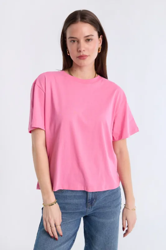 North Western Crew Neck Relaxed Tee sold by Bluenotes