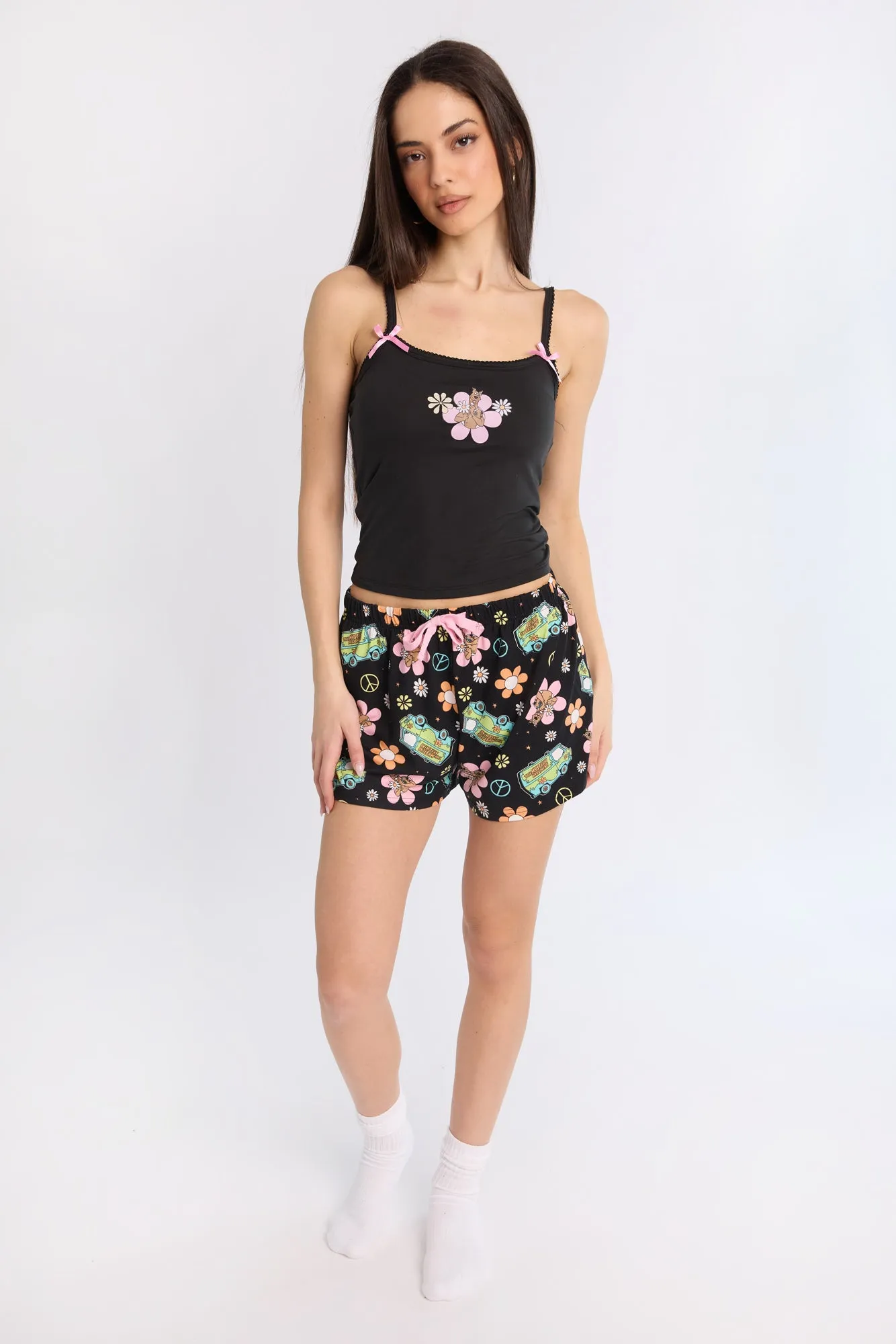 Scooby Doo Super Soft Pajama Tank Top And Shorts 2-Piece Set sold by Bluenotes product image thumbnail 5