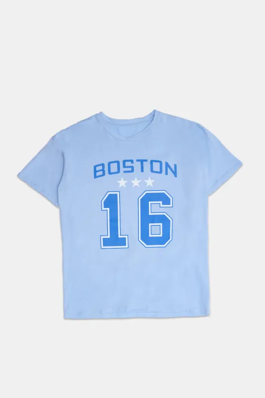 Boston 16 Graphic Relaxed Tee sold by Bluenotes