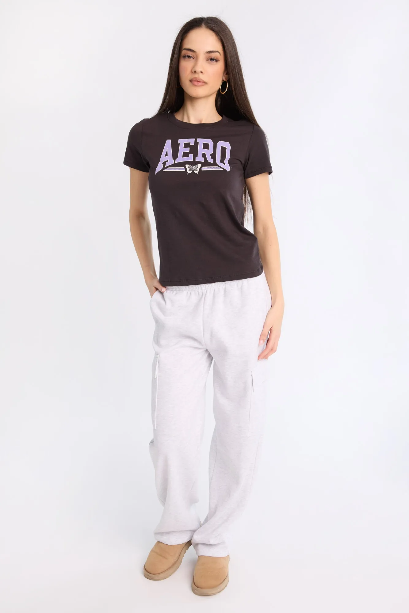 AERO Butterfly Graphic Classic Tee sold by Bluenotes product image thumbnail 4