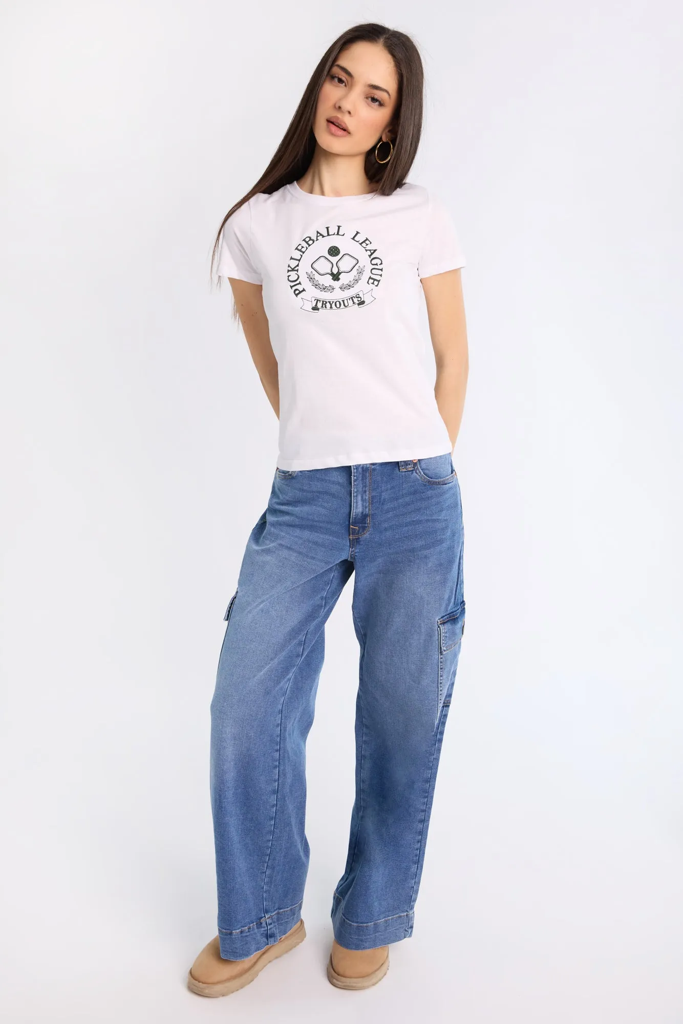 Pickleball League Graphic Classic Tee sold by Bluenotes product image thumbnail 4