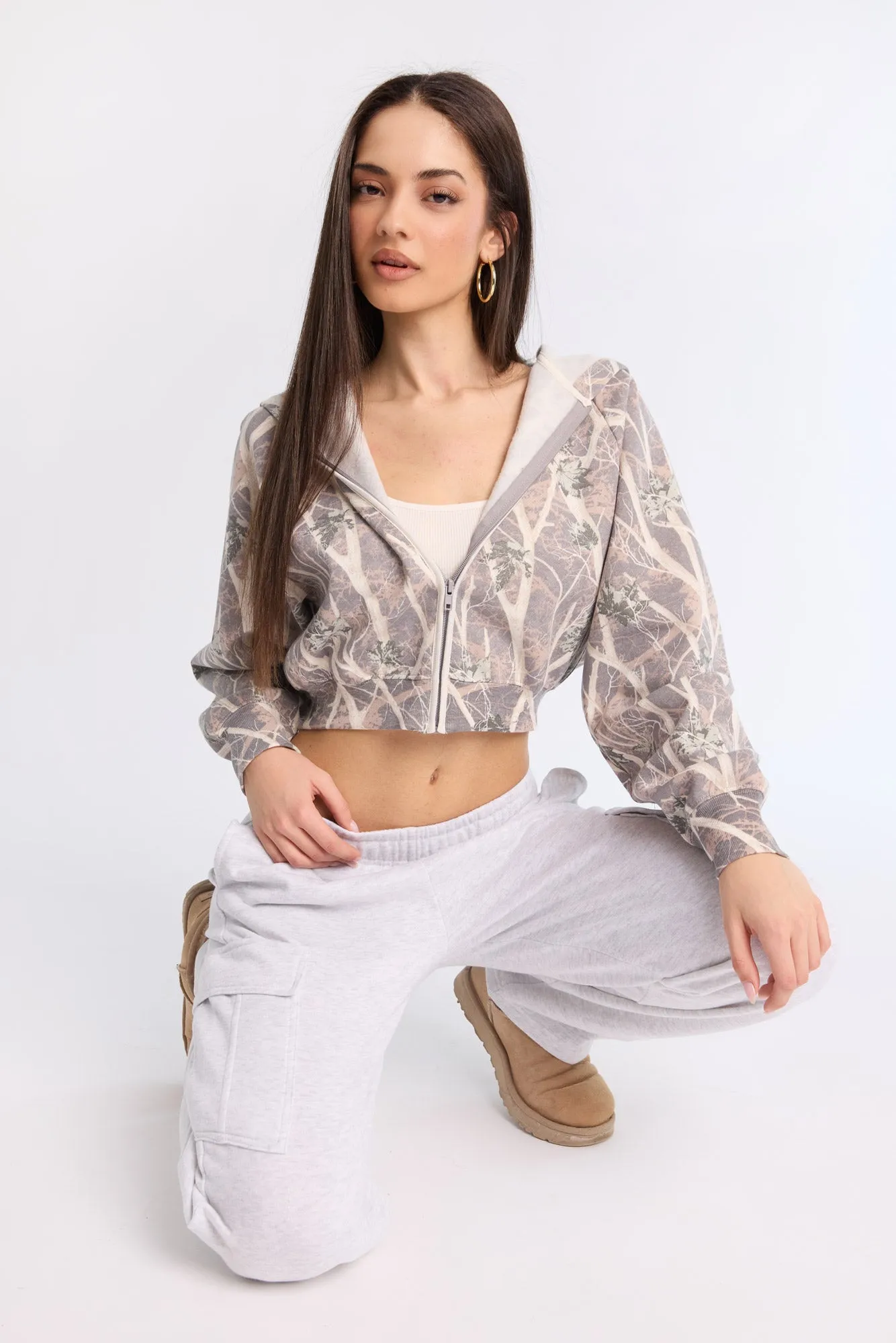 Midi Zip-Up Hoodie sold by Bluenotes product image thumbnail 2