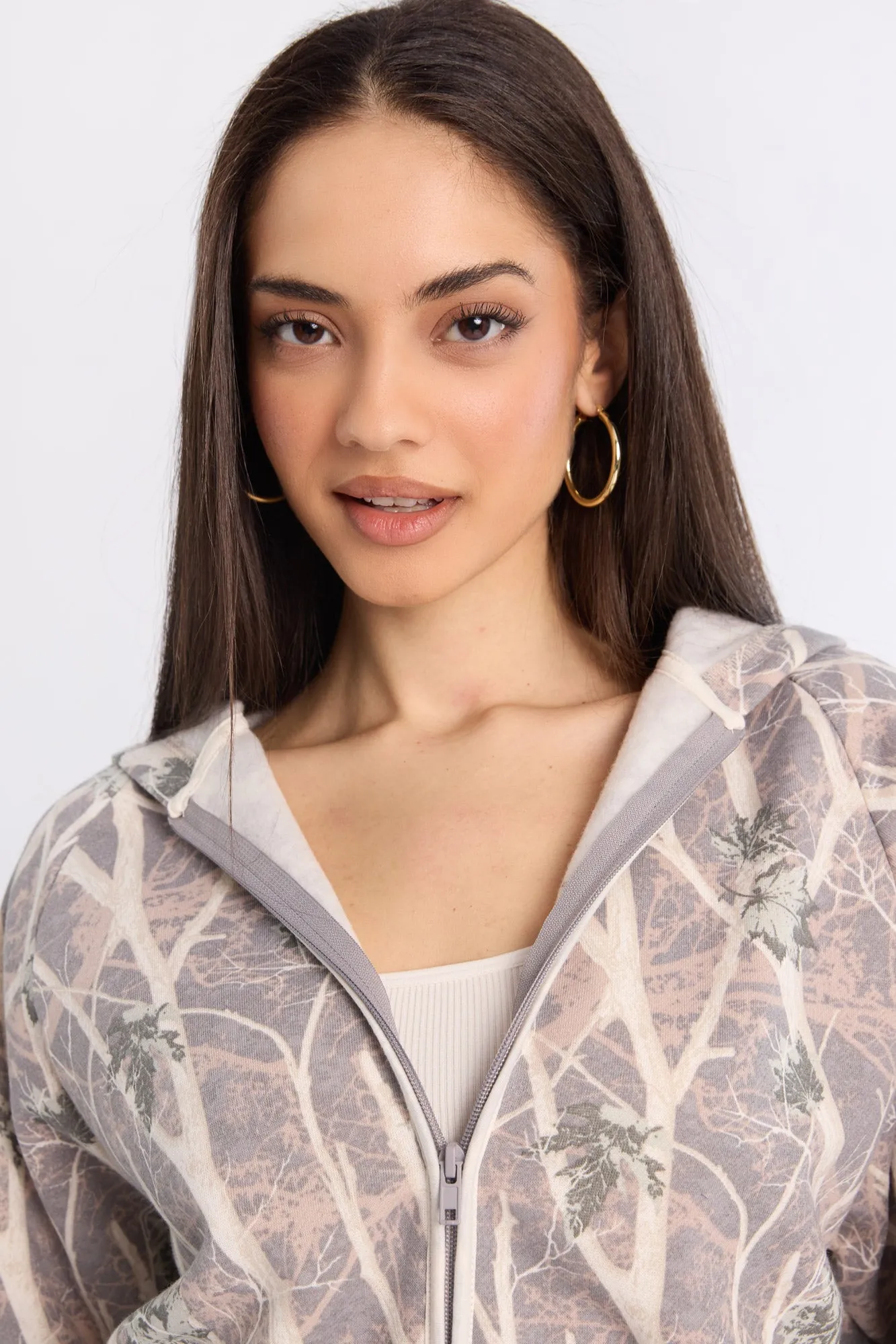 Midi Zip-Up Hoodie sold by Bluenotes product image thumbnail 3