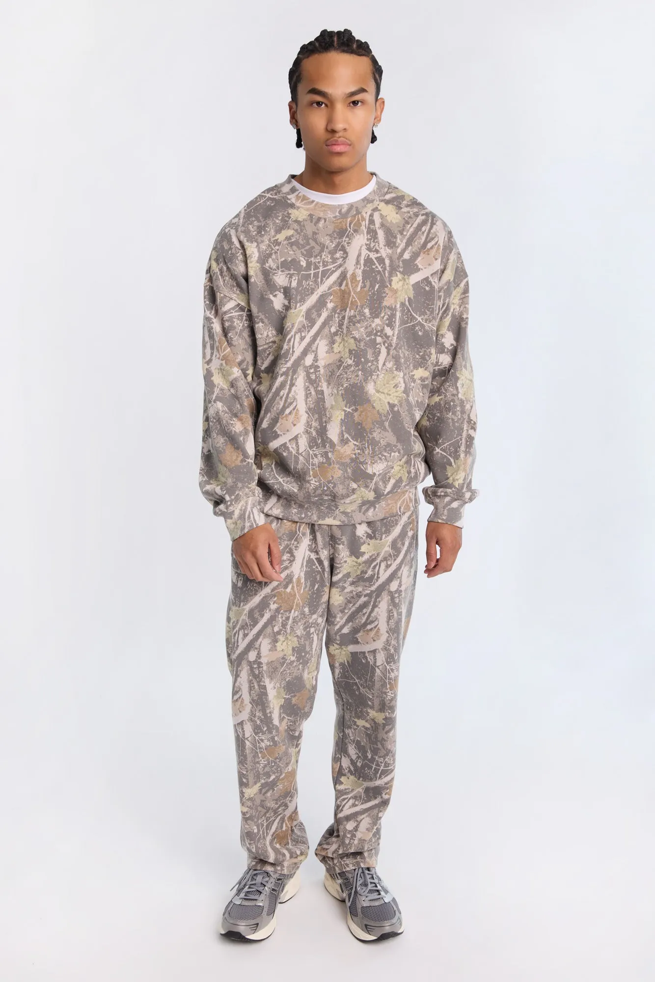North Western Tree Camouflage Straight Leg Sweatpants sold by Bluenotes product image thumbnail 5