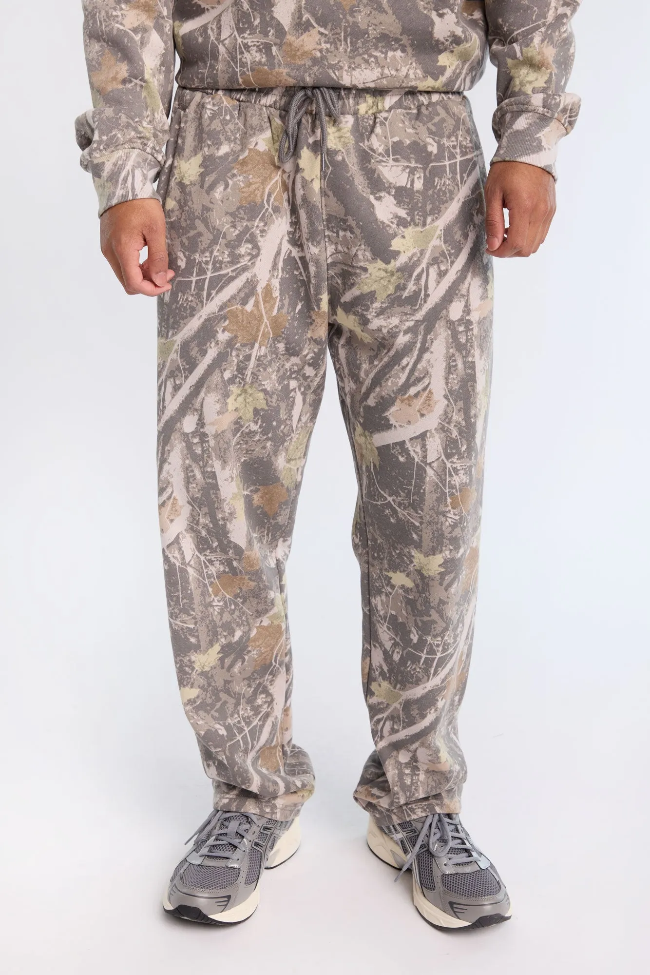 North Western Tree Camouflage Straight Leg Sweatpants sold by Bluenotes product image thumbnail 2