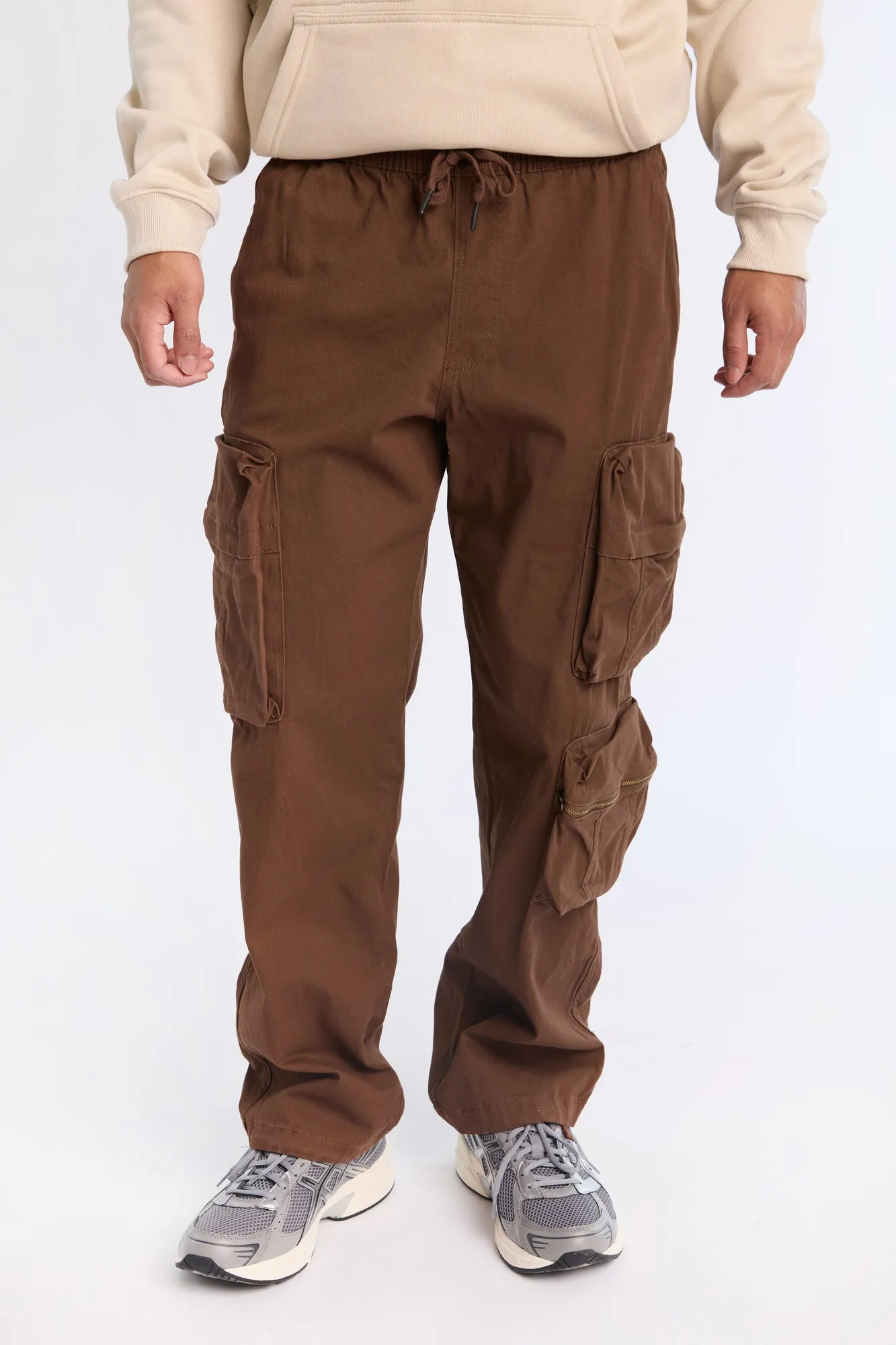 Utility Zip Cargo Twill Pants sold by Bluenotes