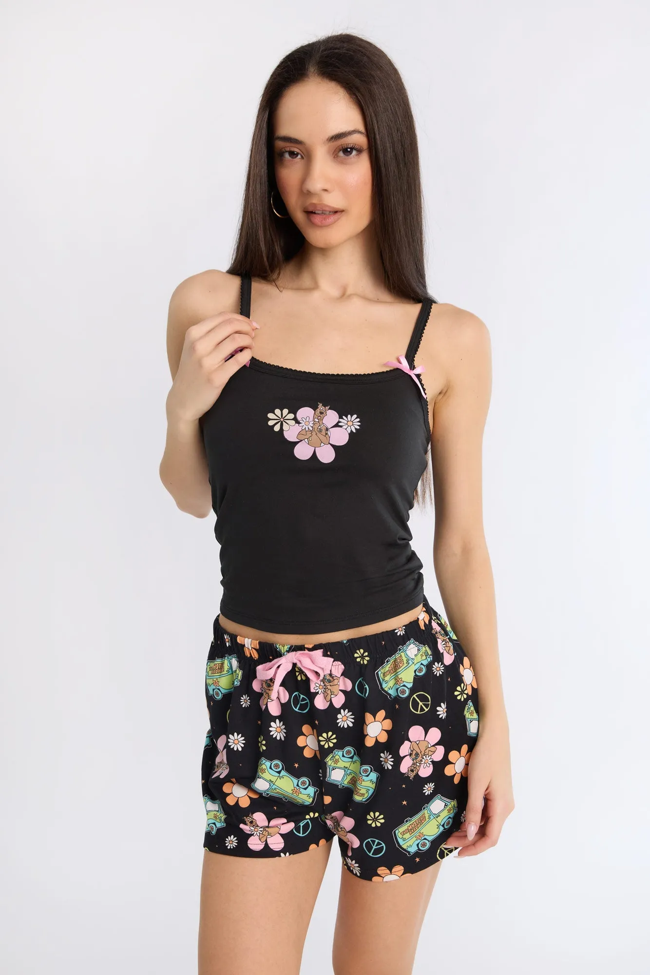 Scooby-Doo Super Soft Pajama Tank Top And Shorts 2-Piece Set sold by Bluenotes product image thumbnail 2