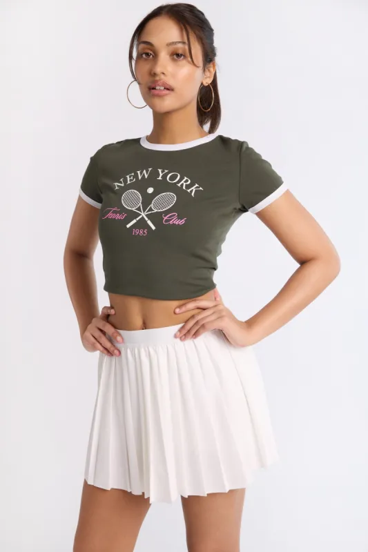 Flex Move Active Pleated Mini Skirt sold by Bluenotes