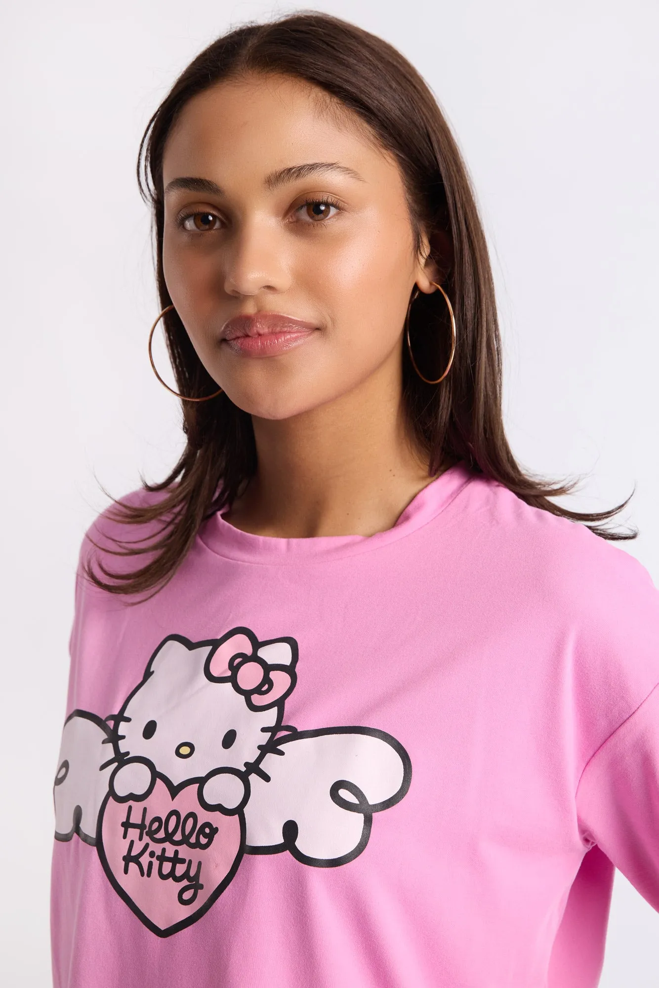 Hello Kitty Super Soft Pajama Tee And Jogger 2-Piece Set sold by Bluenotes product image thumbnail 2