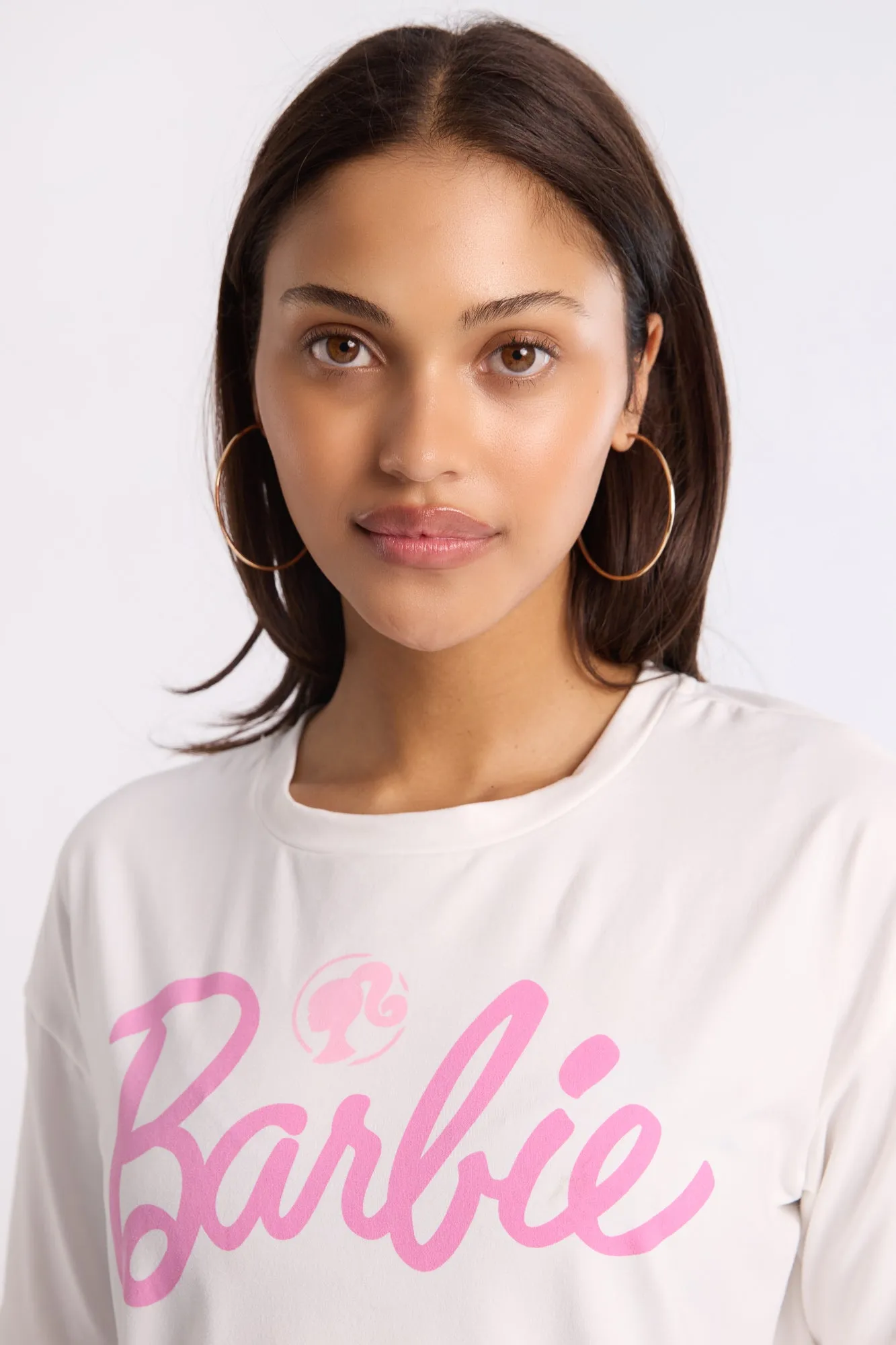 Barbie Super Soft Pajama Tee And Jogger 2-Piece Set sold by Bluenotes product image thumbnail 2