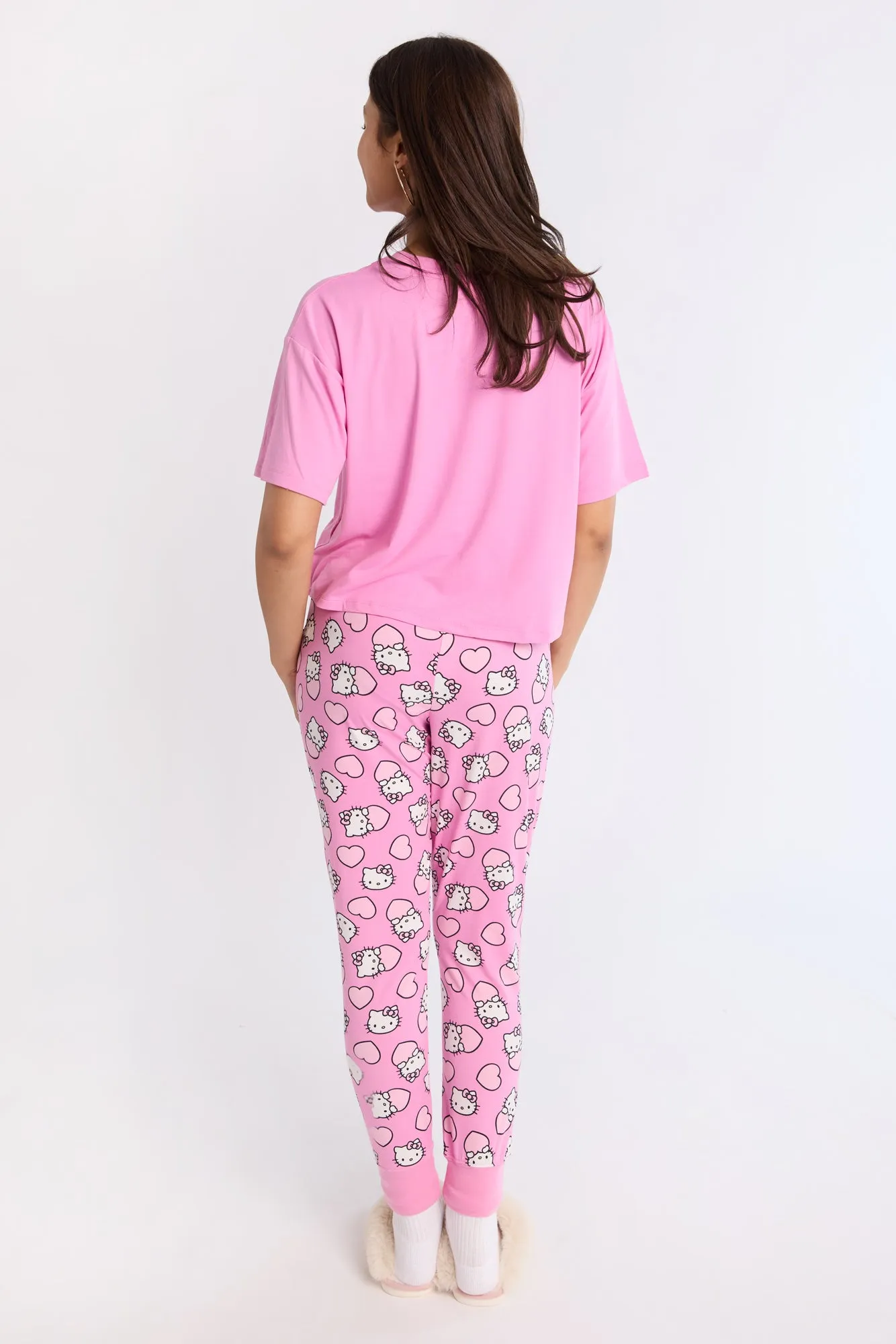 Hello Kitty Super Soft Pajama Tee And Jogger 2-Piece Set sold by Bluenotes product image thumbnail 5
